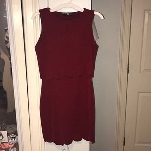 Polyester dress from boohoo